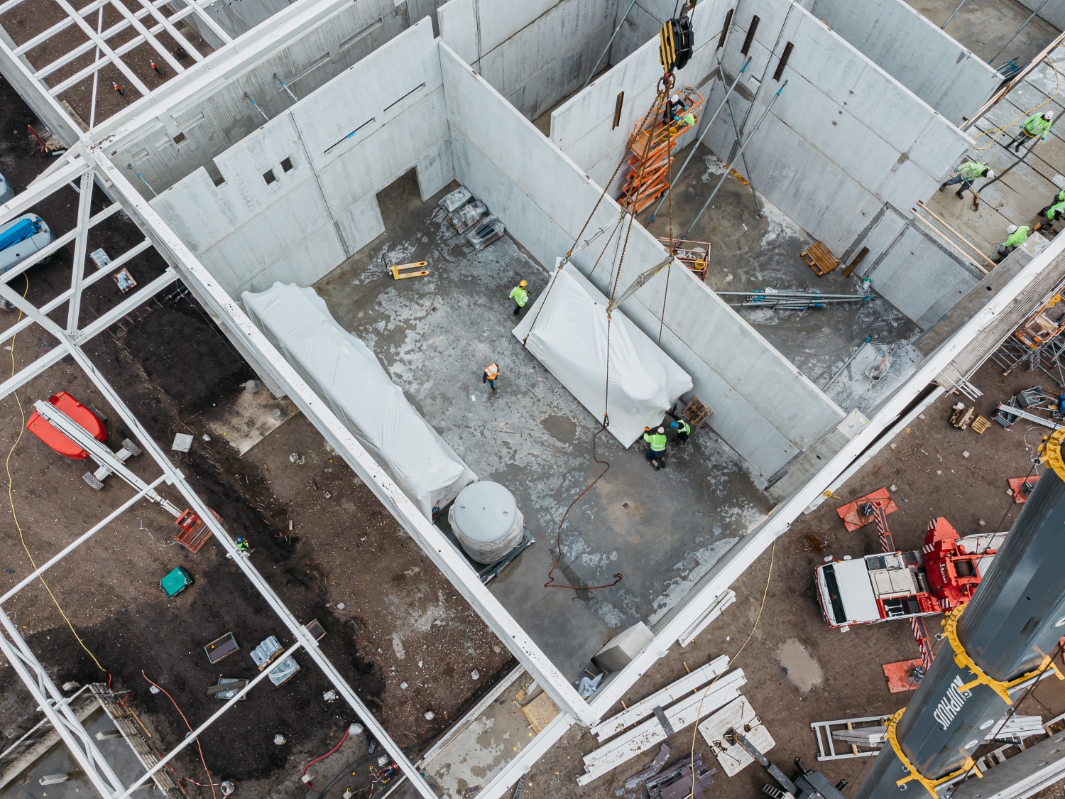 Skidbouw | Project inpandige technische ruimte distributiecentrum